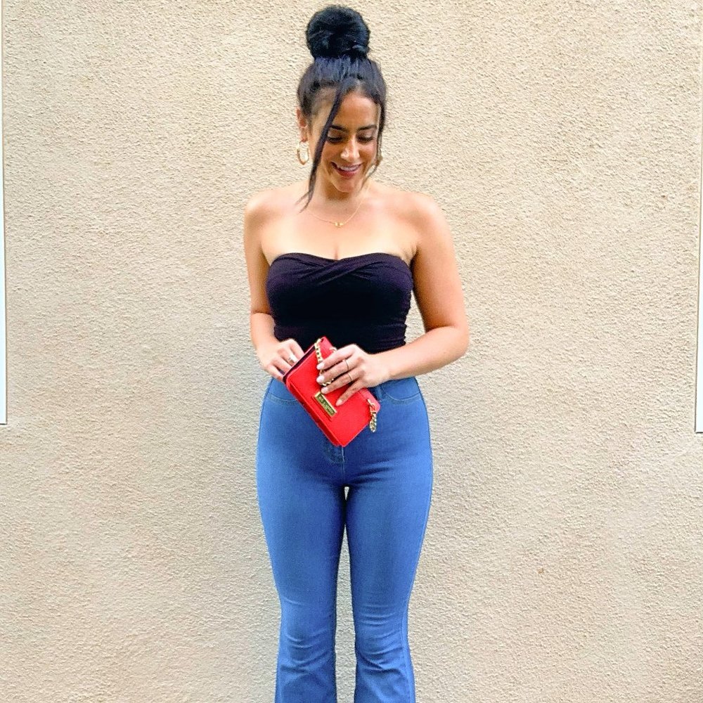 Flare Jeans - Medium Blue Wash